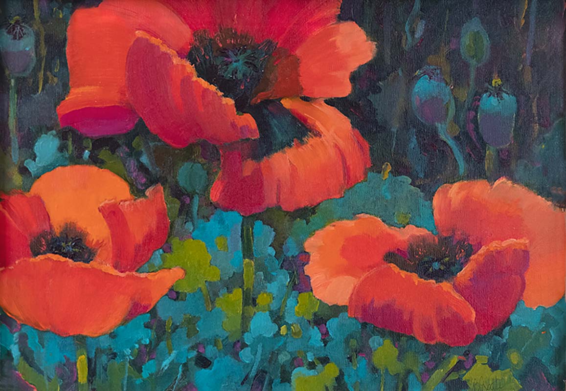Arlington Poppy - 10 x 14
